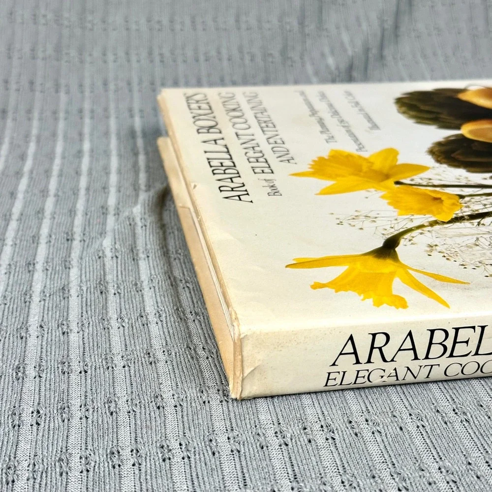 Arabella Boxer Book of Elegant Cooking and Entertaining Hardcover Cookbook Italy